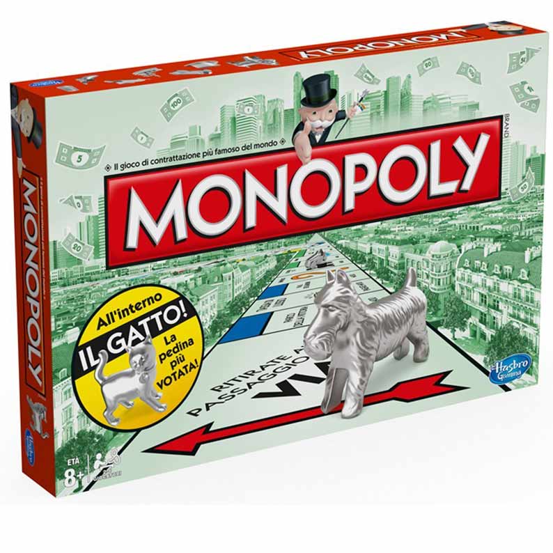 Monopoly rettangolare per bambini 8 anni in su – Giocattoli per